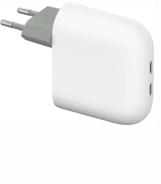 Google Dual USB-C Charger Snow