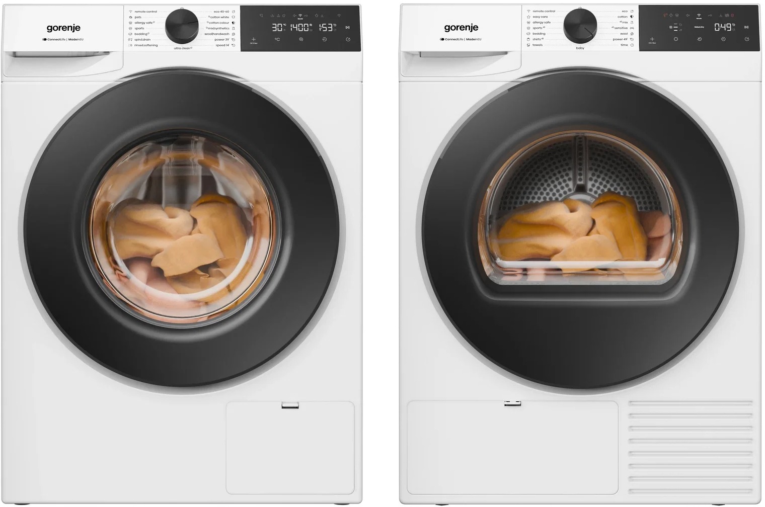 GORENJE WG414A41 + GORENJE DG48C NatureDry