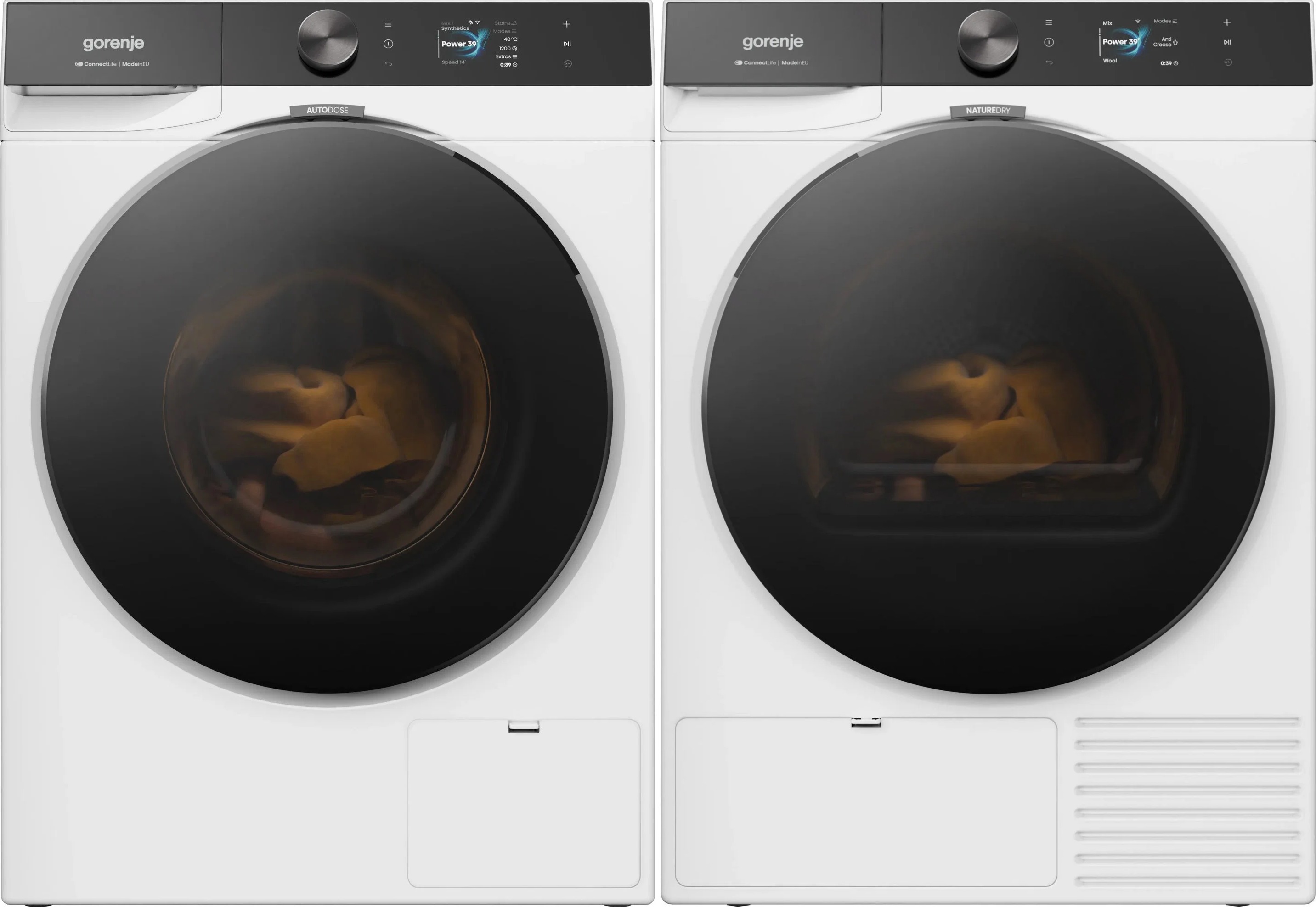 GORENJE WG814A5T4 SuperSilent 68 dB + GORENJE DG89CPS CompleteDry
