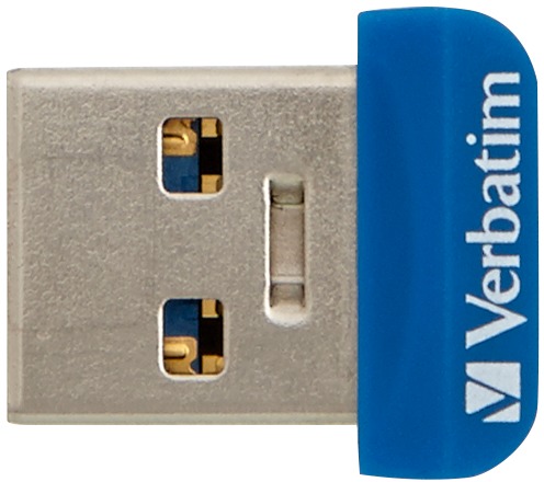 VERBATIM Store 'n' Stay NANO 32 GB USB 3.0 modrá