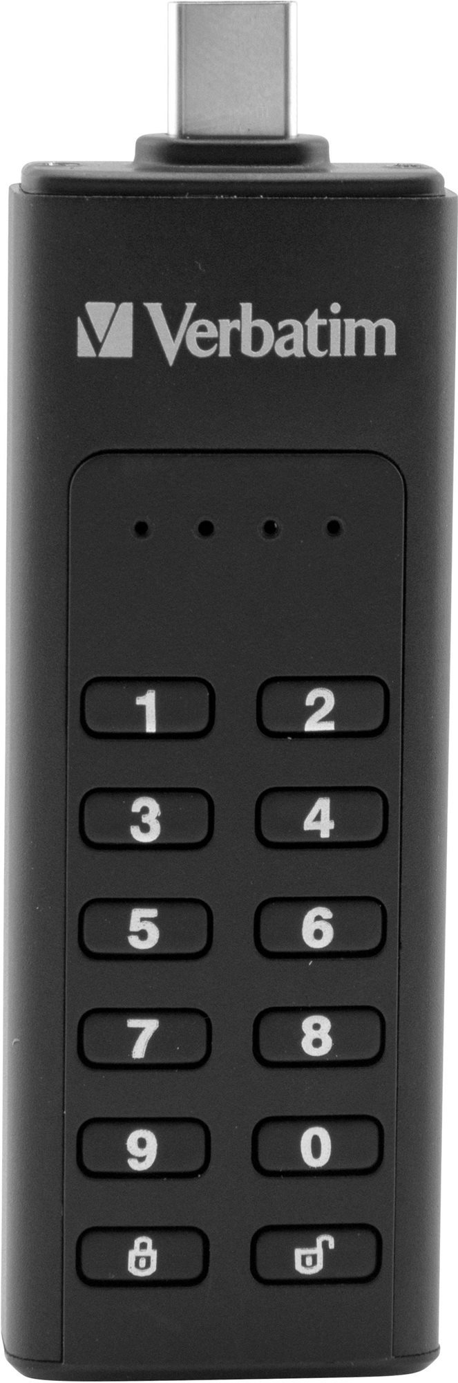 VERBATIM Keypad Secure Drive USB-C 128GB USB 3.1