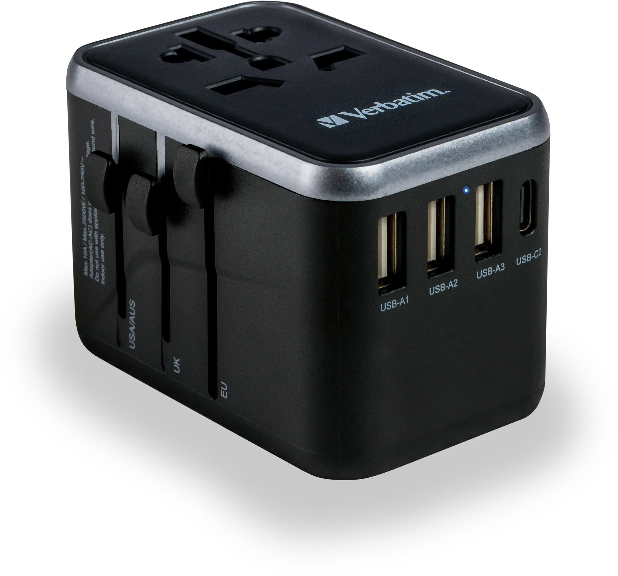 VERBATIM Universal Travel Adapter UTA-04 PD 61 W