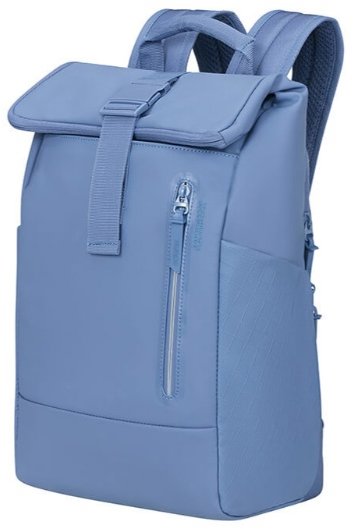 American Tourister Urban Tide Rolltop Laptop BP 14" Storm Blue