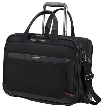 Samsonite PRO-DLX 6 Rolling Tote 15.6" Black