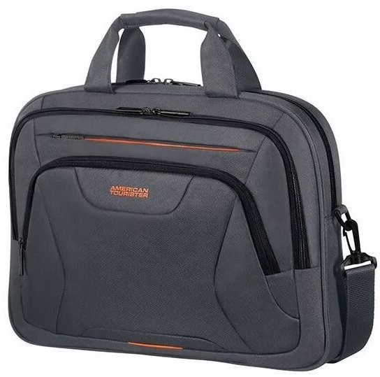 American Tourister AT WORK LAPTOP BAG 15,6" Black/Orange