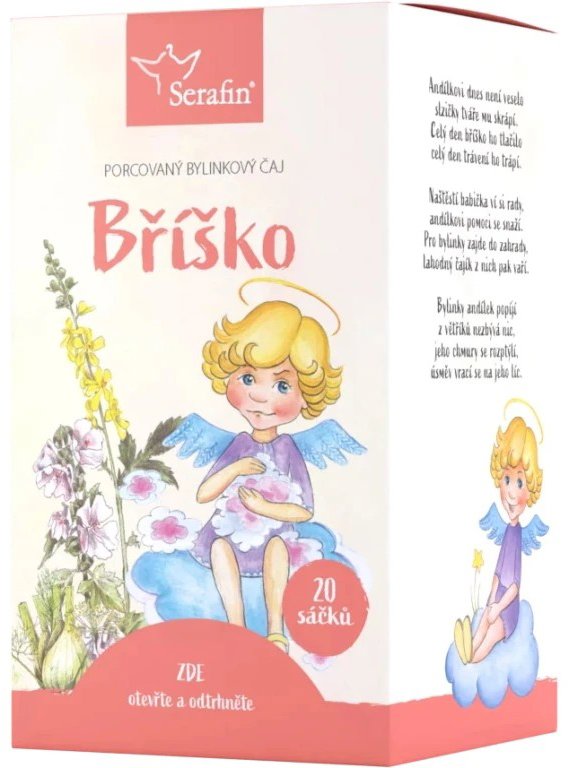 Serafin Bruško – bylinný čaj detský 20× 1,5 g porciovaný