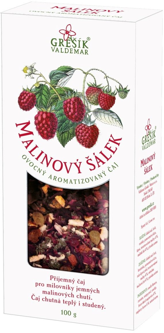 Grešík Valdemar Malinová šálka 100 g