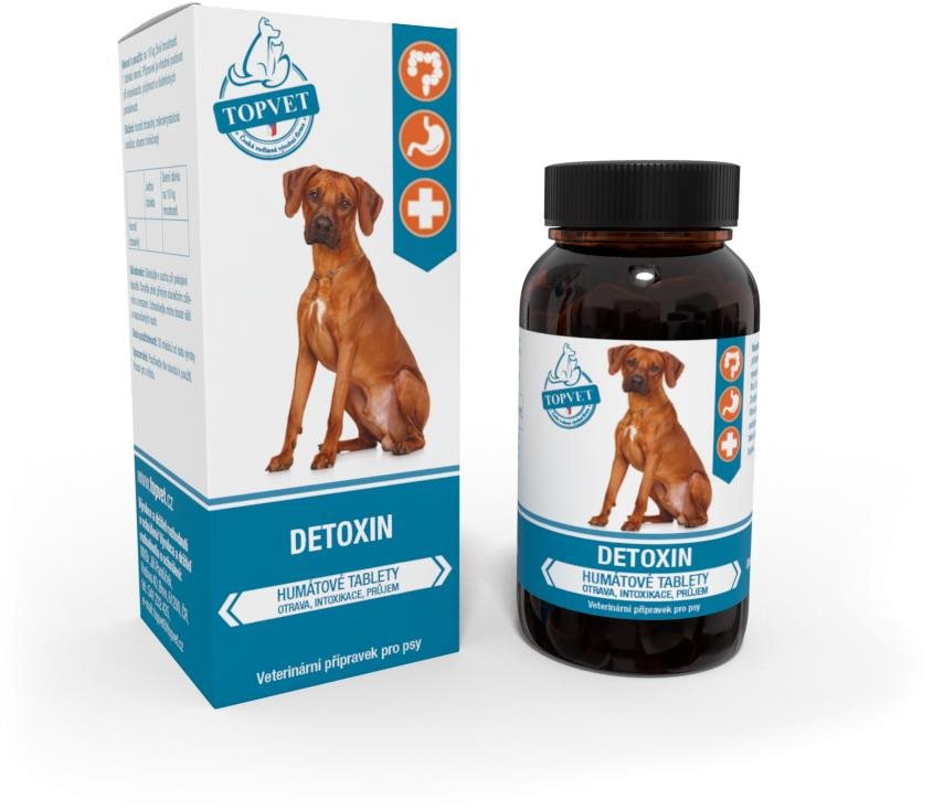 Topvet Humátové tablety Detoxin 90 tbl