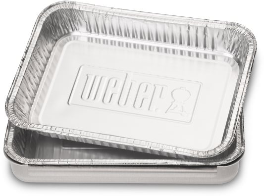 Weber Hliníkové misky, malé, 10 ks, vhodné na grily Q™, Spirit™, Genesis® a Genesis® II s 2 a 3 horákmi