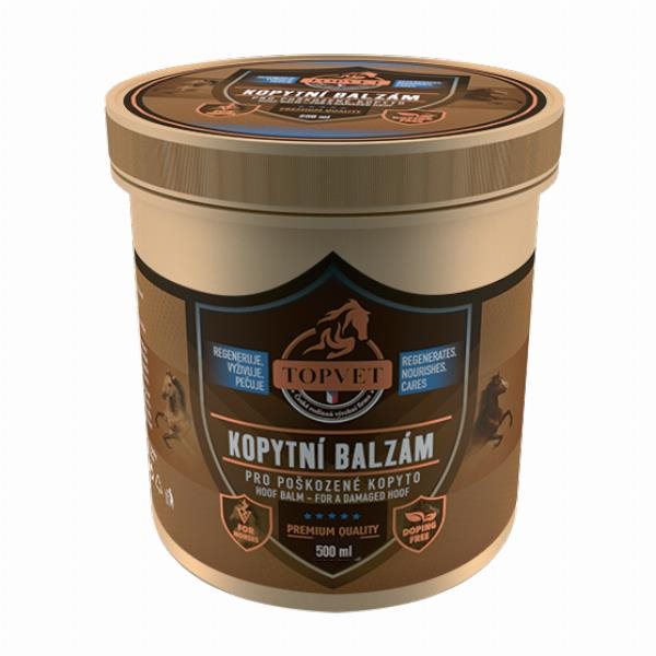 Topvet Balzam na kopyto pre poškodené kopyto 500 ml
