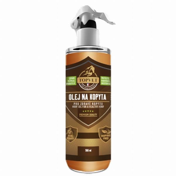 Topvet Olej na kopytá pre zdravé kopyto 500 ml