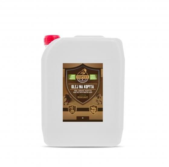 Topvet Olej na kopytá pre zdravé kopyto 5 l