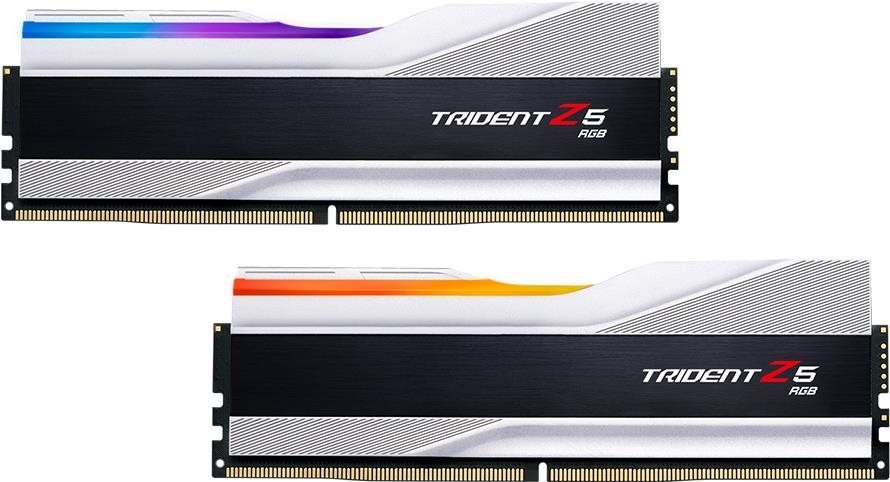 G.SKILL 32 GB KIT DDR5 6 000 MHz CL36 Trident Z5 RGB Silver