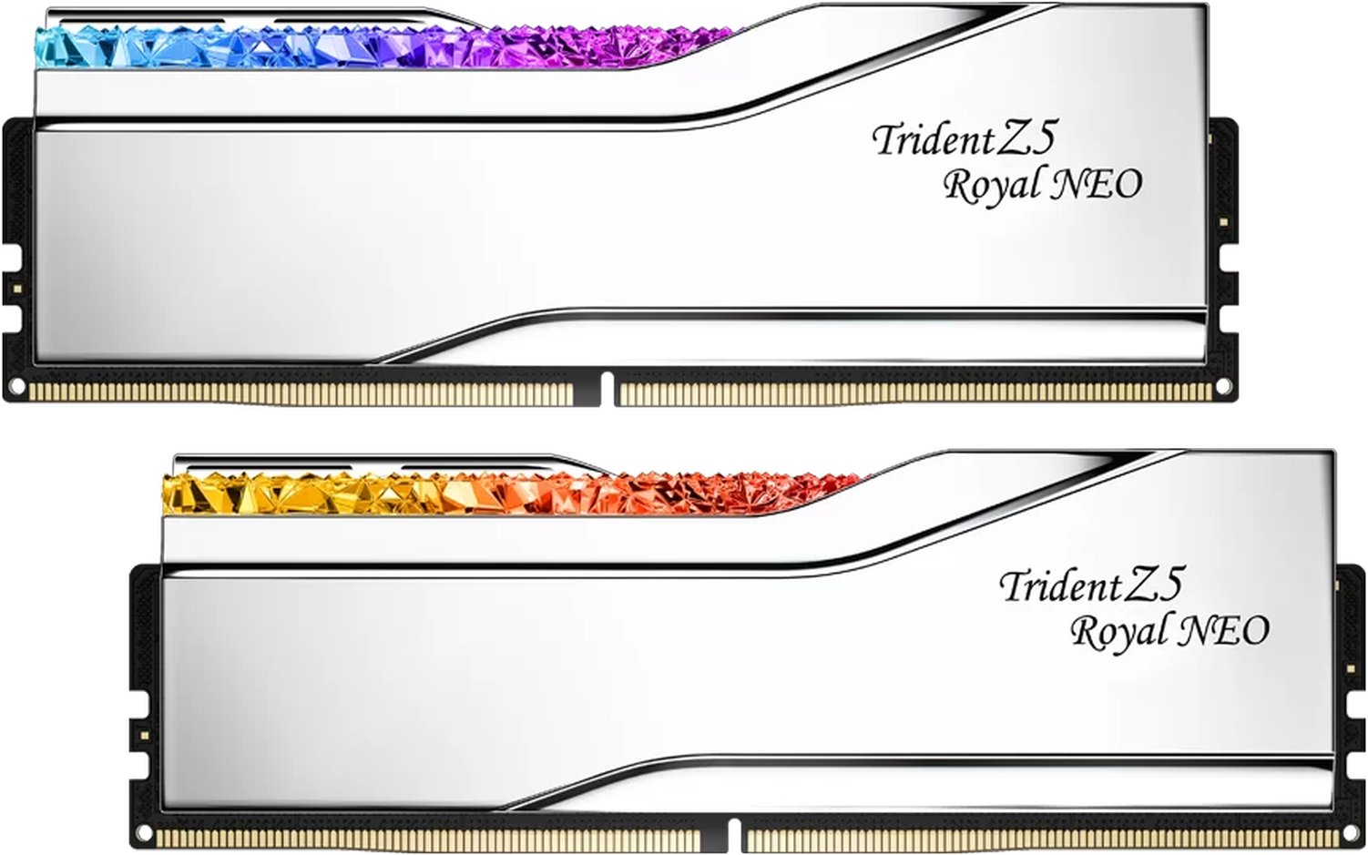 G. SKILL 32 GB KIT DDR5 6000 MHz CL26 Trident Z5 Royal Neo Silver