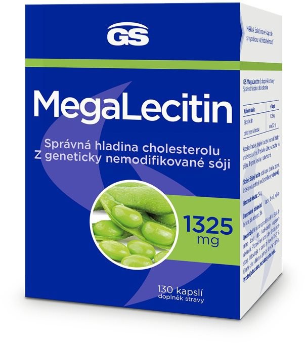 GS MegaLecitín, 130 kapsúl