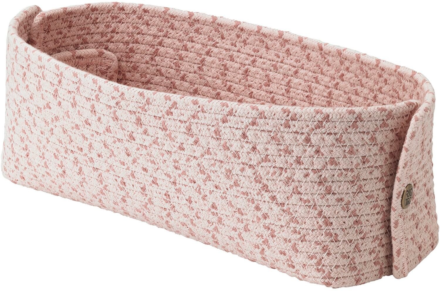 Gastro Knit-It Košík na pečivo, výška 100 mm, dĺžka 300 mm, šírka 150 mm, ružový