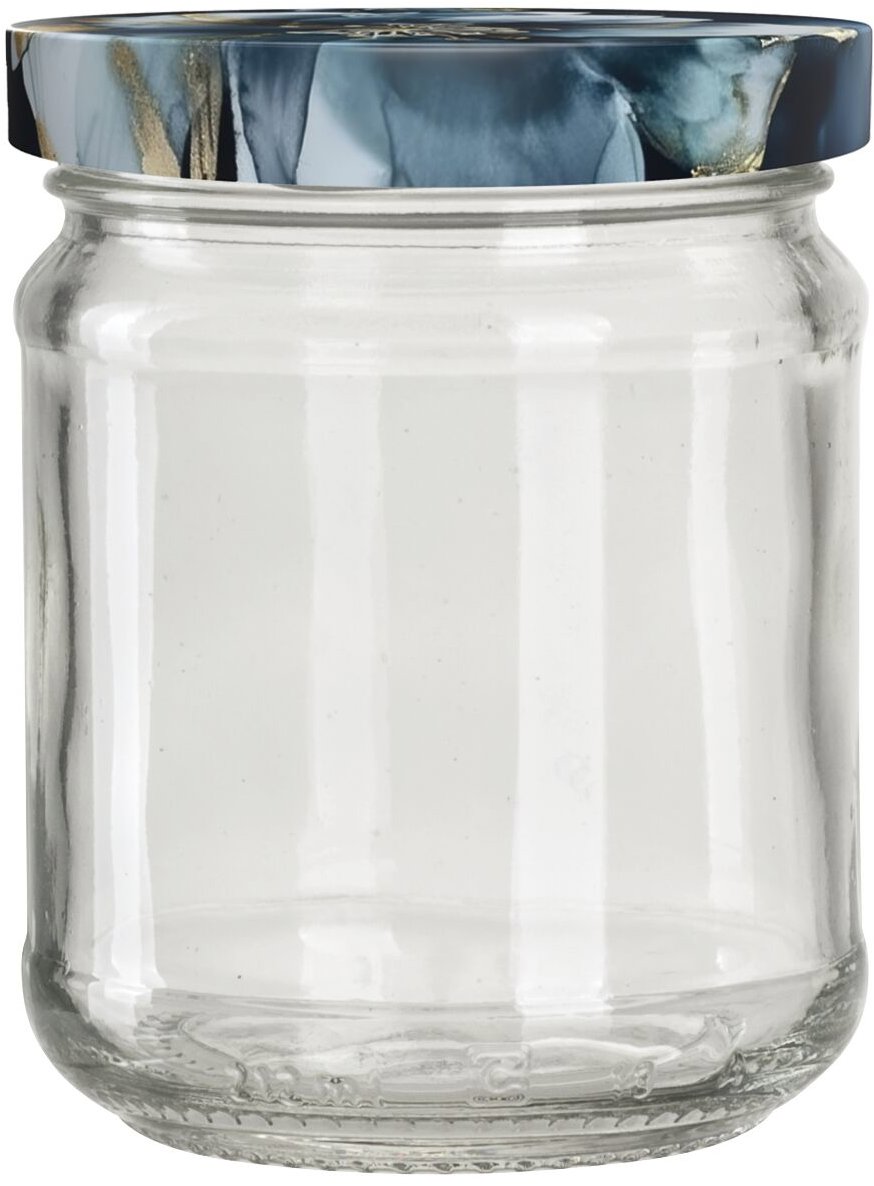 Gastro Súprava 6 ks zaváracích pohárov, Vlčí mak modrý, 212 ml