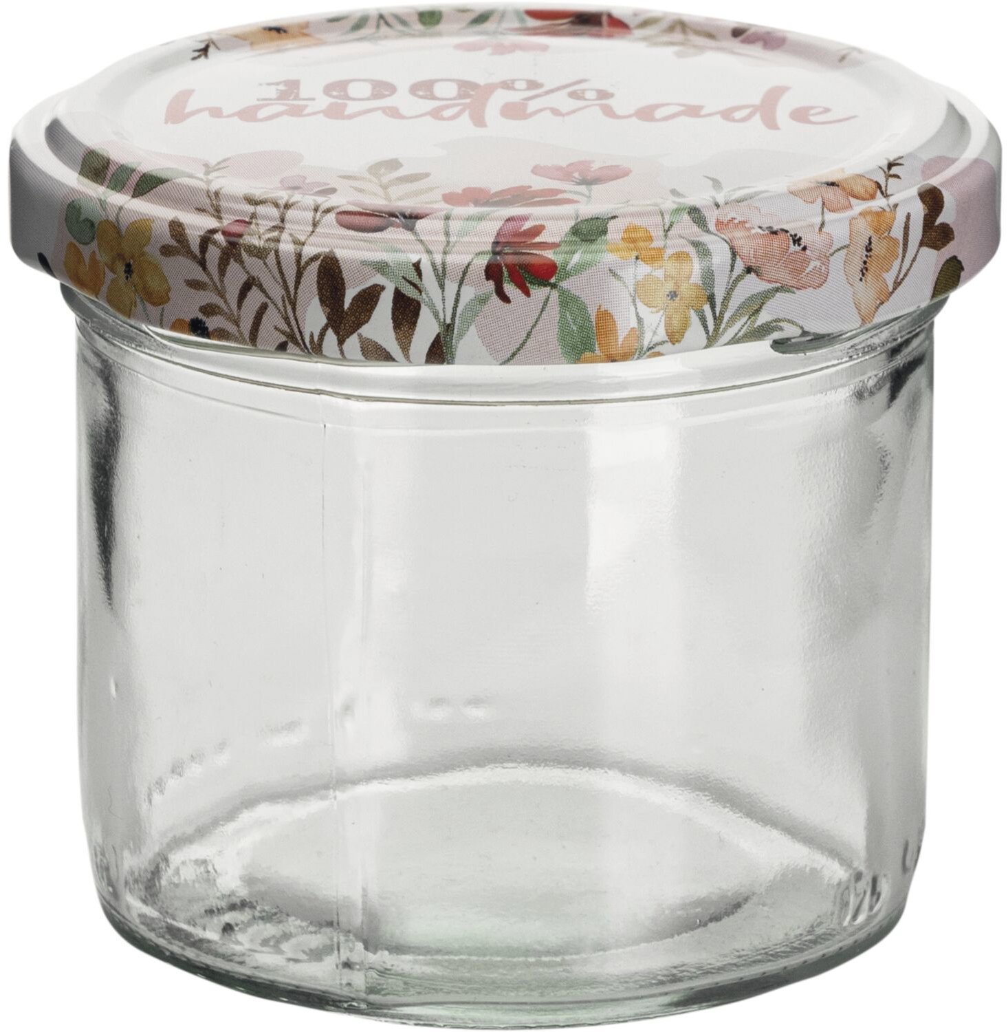 Gastro Zaváracie poháre Handmade, súprava 6 ks, číre, s viečkom, objem 0,125 l