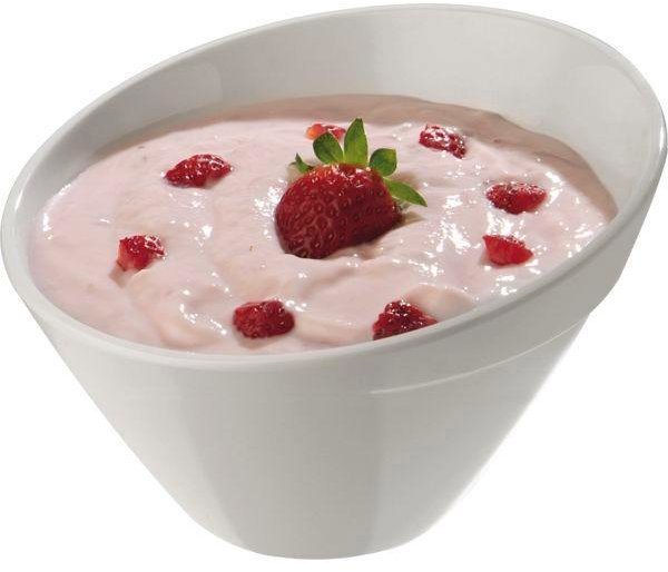 APS Miska biela Balance melamín 0,4 l šikmá, priemer 145 mm