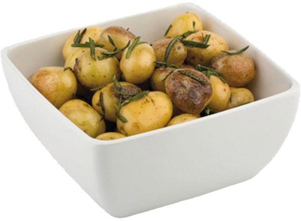 APS Miska hranatá melamín Pure 140 ml, biela