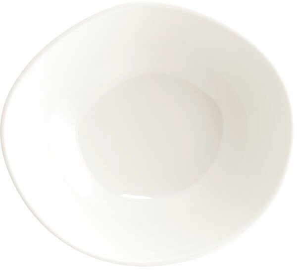 Bonna Miska Vago 18 cm, biela, 12 ks