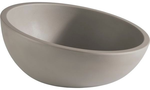 APS Element Look Melamínová miska 700 ml, šedá