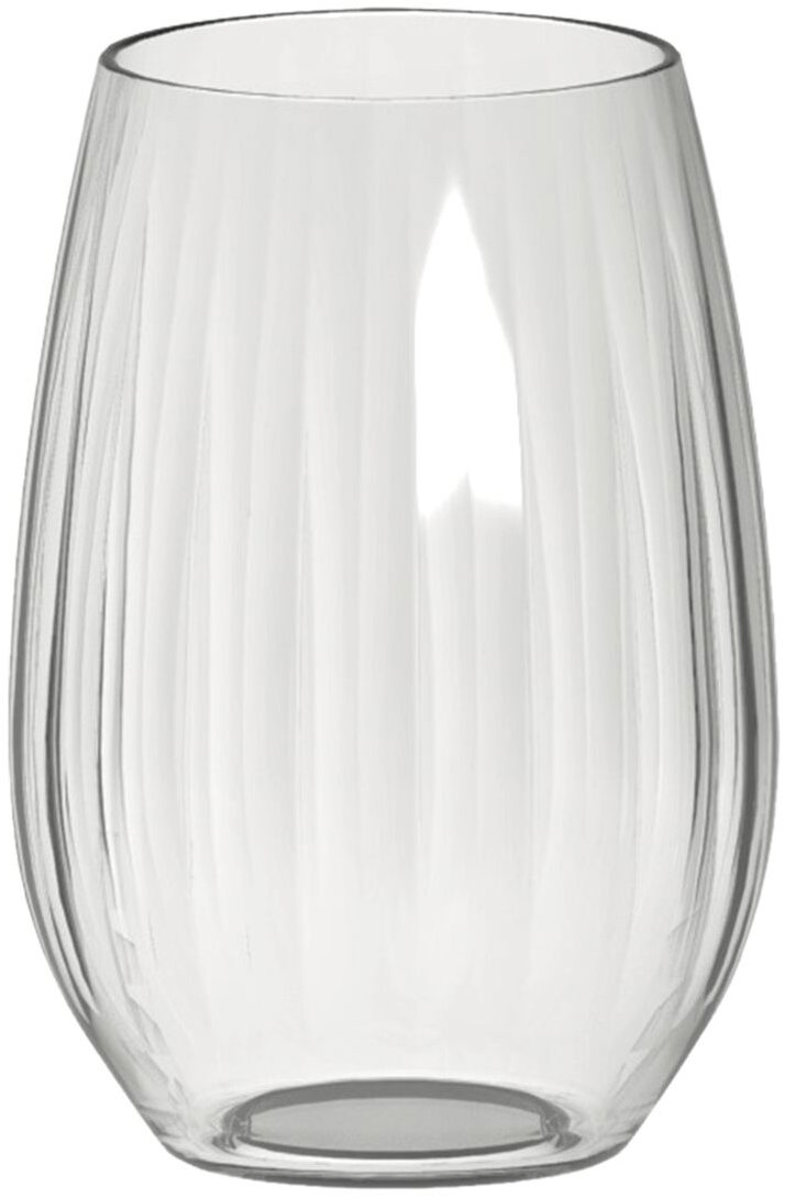 Gastro Poháre na pitie, plastová, výška 135 mm, priemer 90 mm, ryhovaná