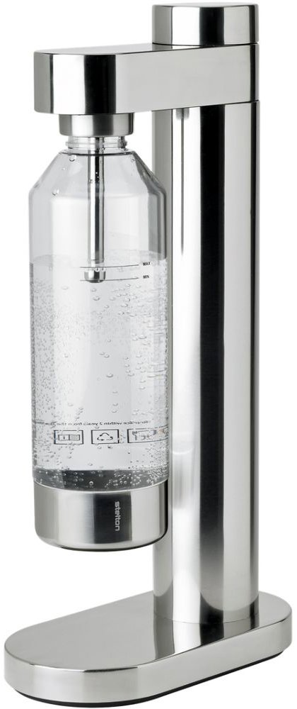 Stelton Výrobník sódy BRUS SN2100, strieborná farba