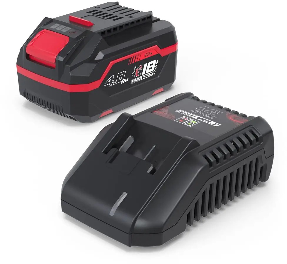 GÜDE Štartovacia sada nabíjačka + 4 Ah akumulátor KIT LGAP 18-3040 P