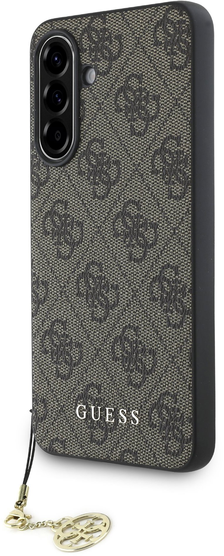 Guess 4G Charm Zadný Kryt na Samsung Galaxy A56 Brown