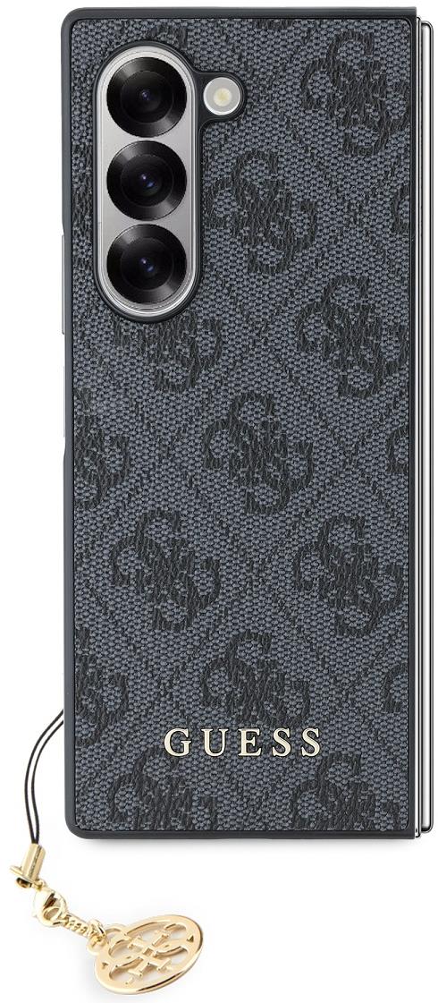 Guess 4G Charm Zadný Kryt na Samsung Galaxy Z Fold6 Grey