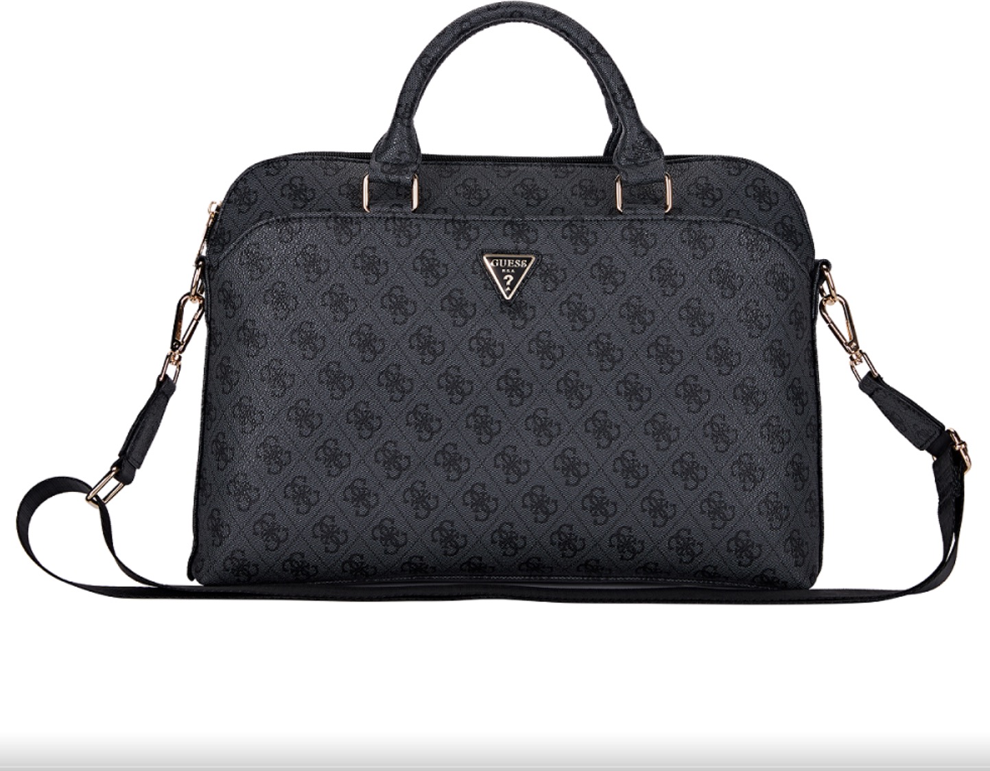Guess PU 4G Triangle Logo Taška na Notebook 13/14/15" Black