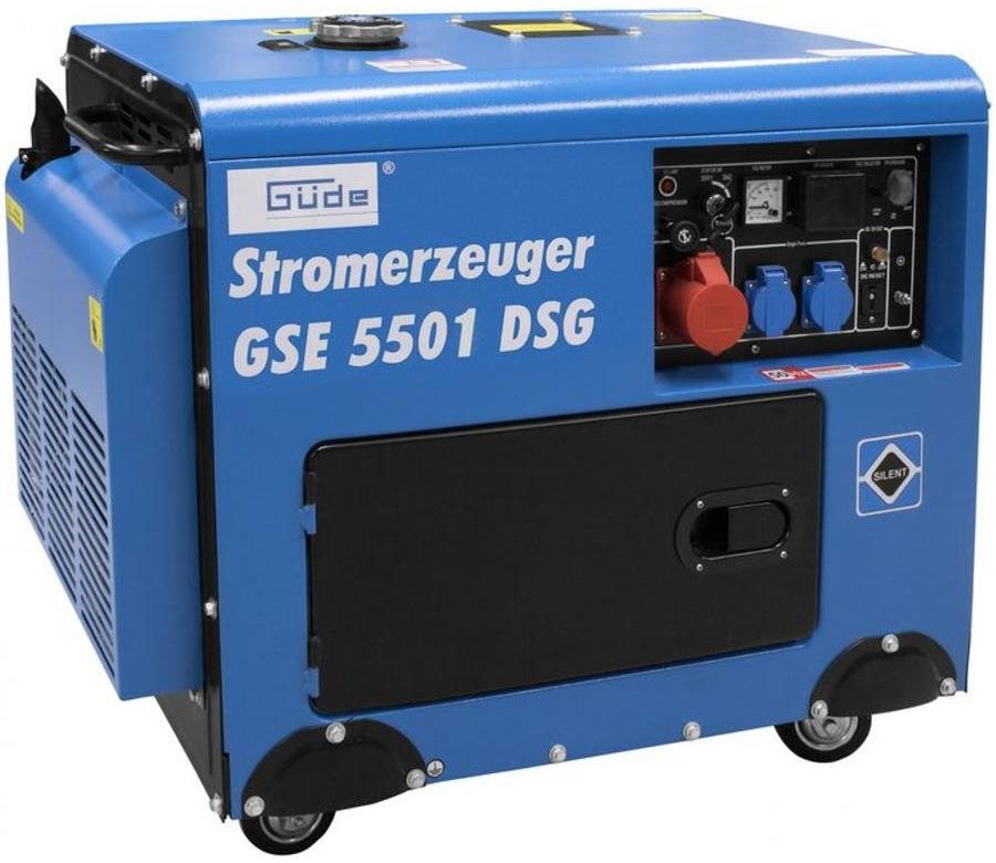 Güde GmbH Dieselový Generátor Prúdu Gse 5501 Dsg