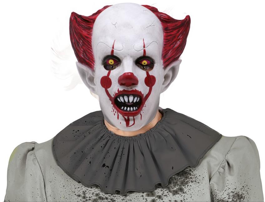 Latexová maska Klaun – Pennywise It
