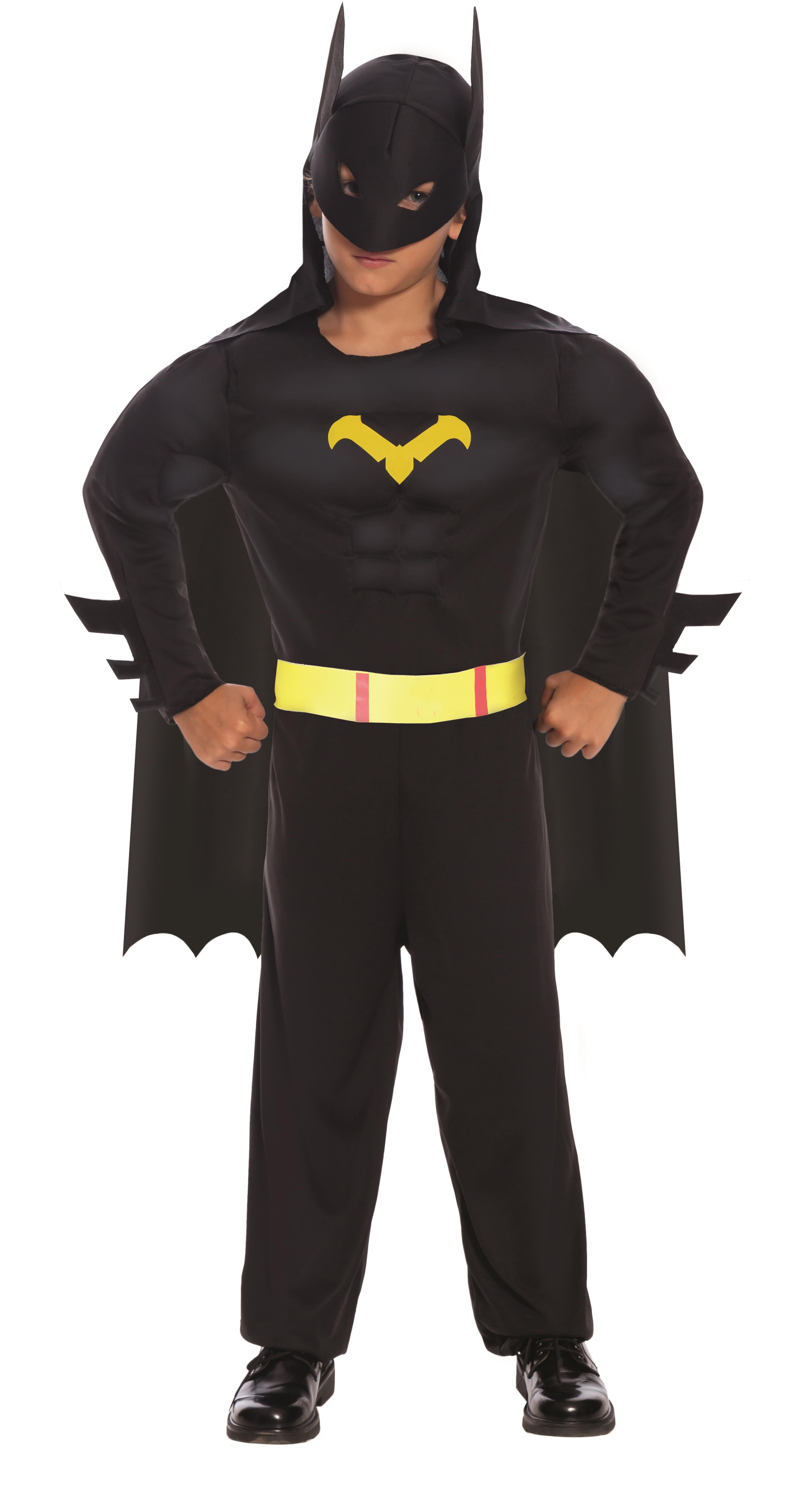 GUIRCA Detský kostým Batboy Black hero Batman 7 – 9 rokov