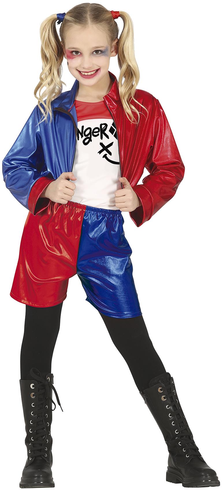 GUIRCA Detský kostým Harley Quinn 7 – 9 rokov