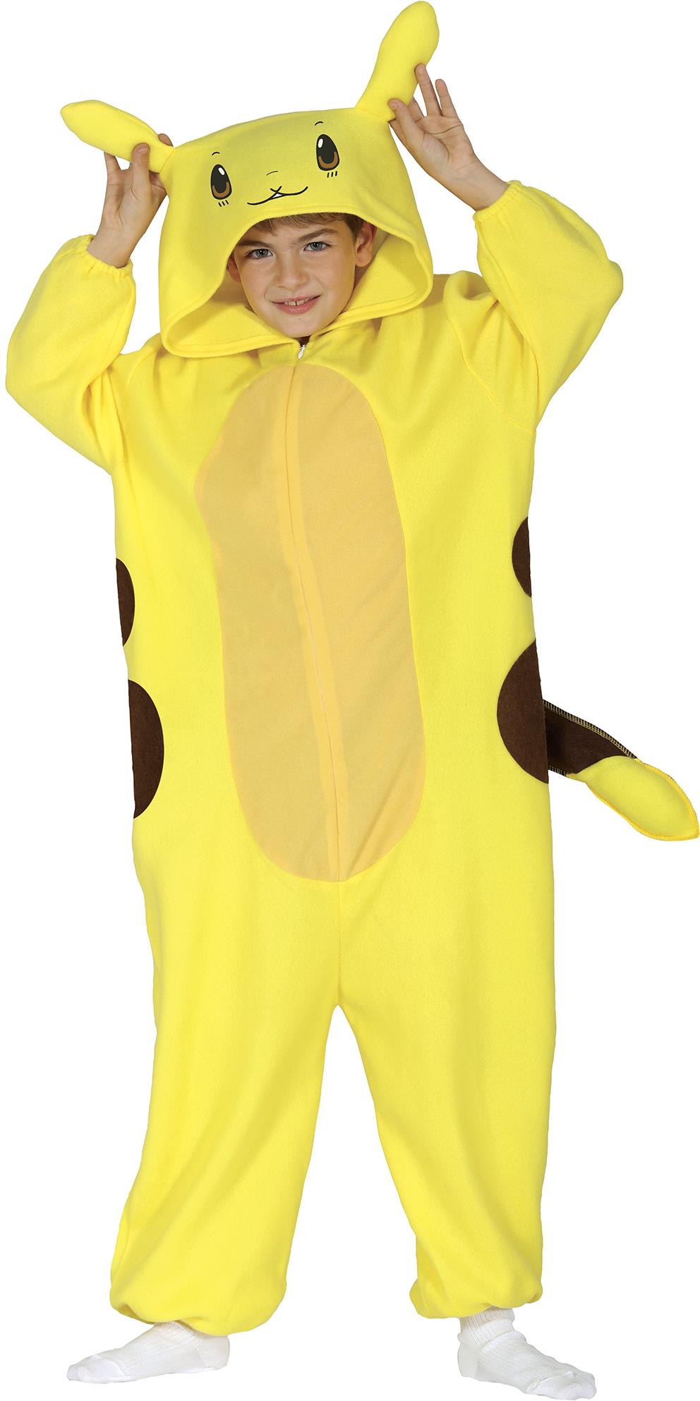 GUIRCA Detský kostým pokémon Pikachu 7 – 9 rokov
