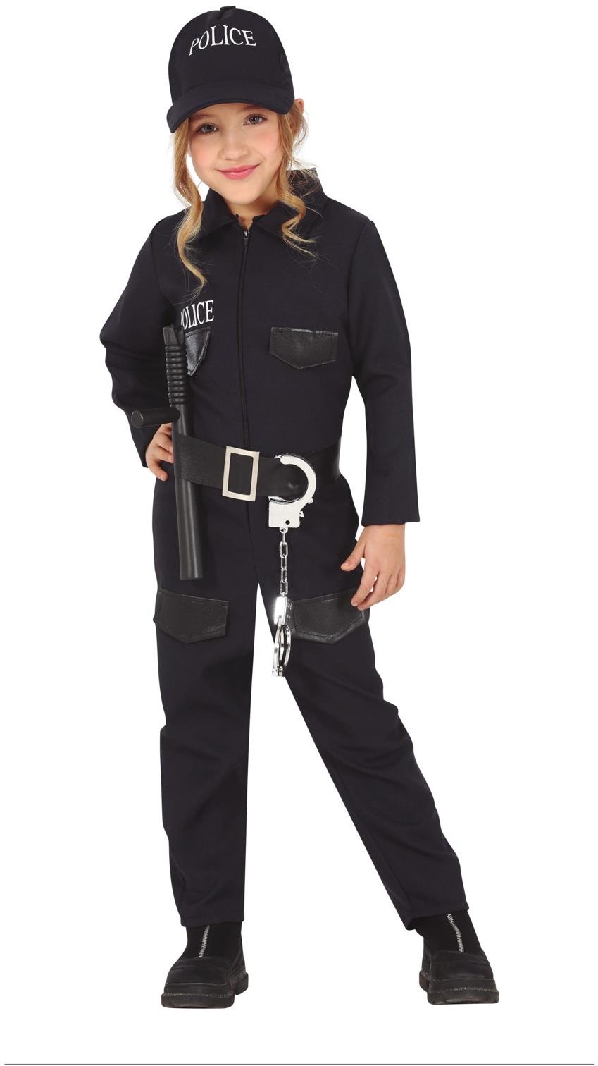 GUIRCA Detský univerzálny kostým Policajt/- ka 5 – 6 rokov