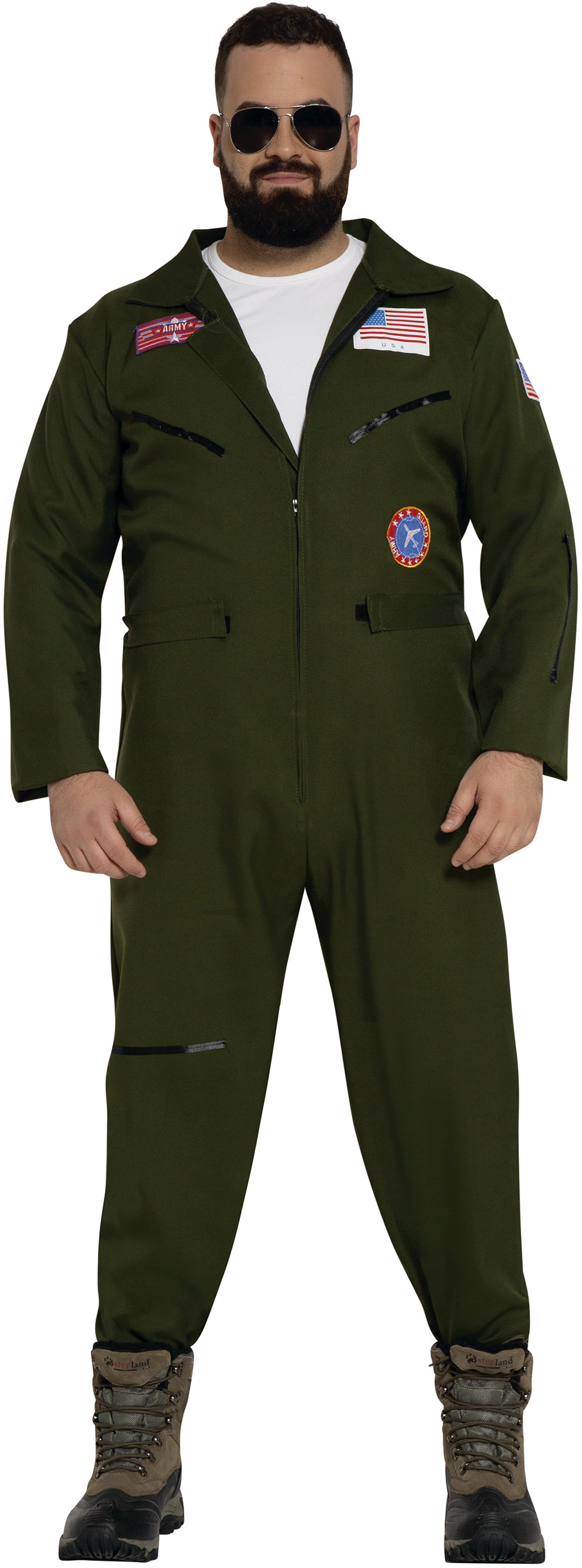 GUIRCA Kostým Stíhací pilot veľ. XXL 56/58