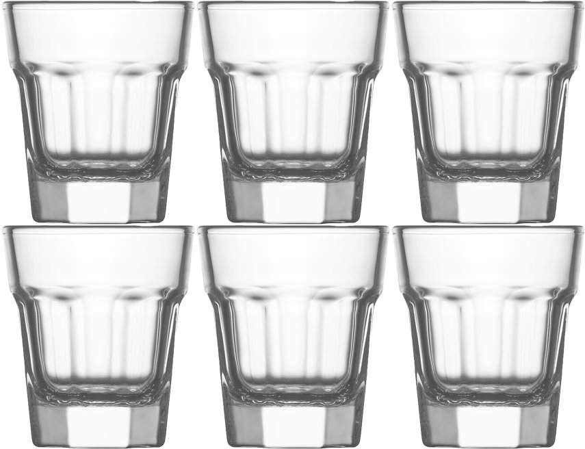 LAV Poháre na destiláty/panák 45 ml ARAS 6 ks