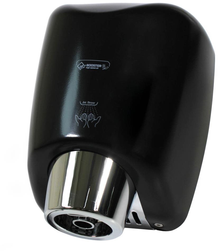 Jet Dryer Booster čierny kov