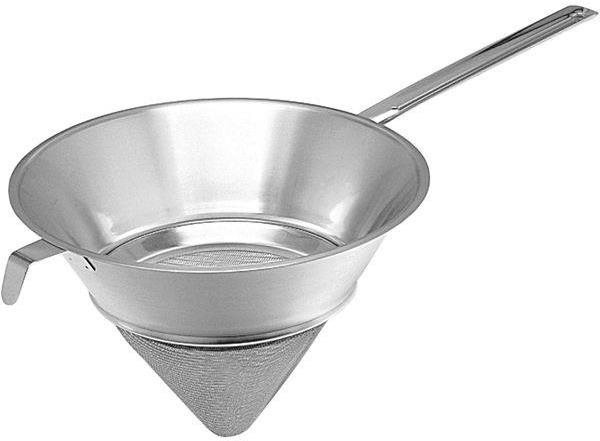 Pujadas Sitko špicaté nerez 20 cm, jemné dno