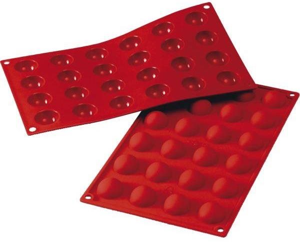 Silikomart Forma polguľa silikónová na 24 ks