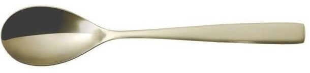 Barcelona Šalátová lyžica nerezová 27 cm, champagne