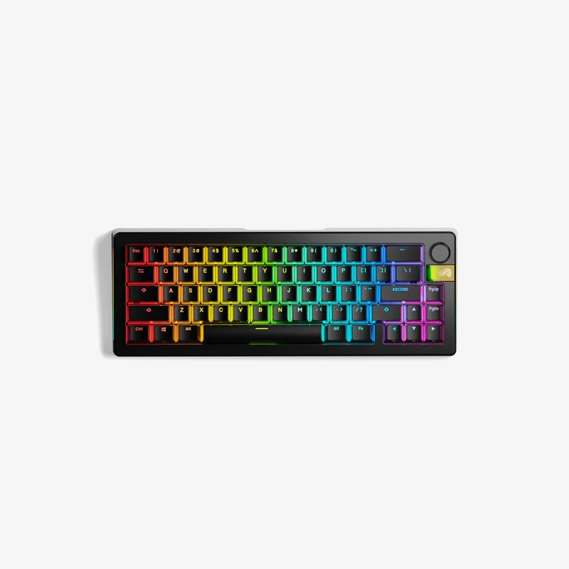 GLORIOUS GMMK 3 PRO HE 65 % Prebuilt Wireless Black – US