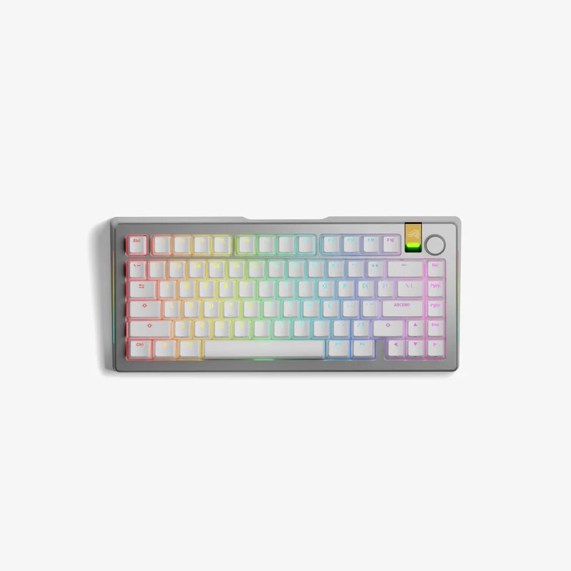 GLORIOUS GMMK 3 PRO HE 75 % Prebuilt Wireless Silver – US