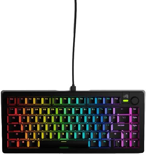 GLORIOUS GMMK 3 75 % Prebuilt Wired Black – US