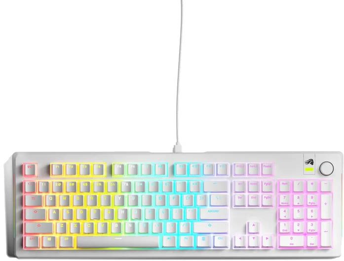 GLORIOUS GMMK 3 100 % Prebuilt Wired White – US