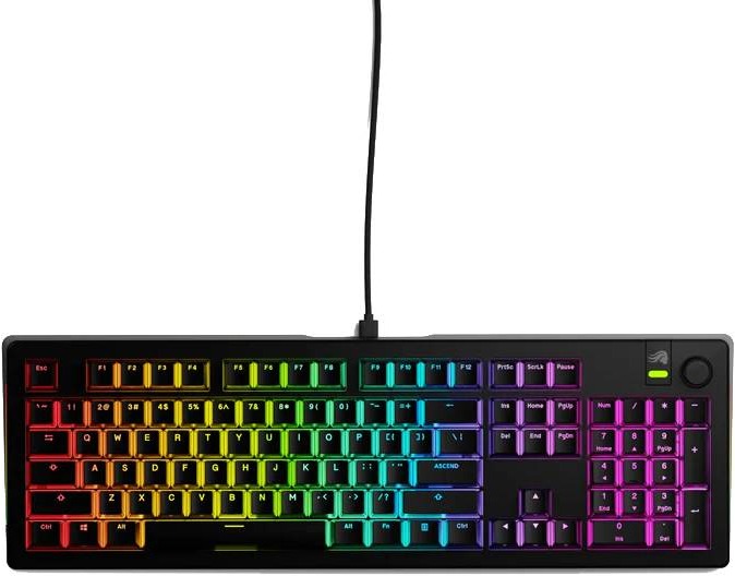 GLORIOUS GMMK 3 100 % Prebuilt Wired Black – US
