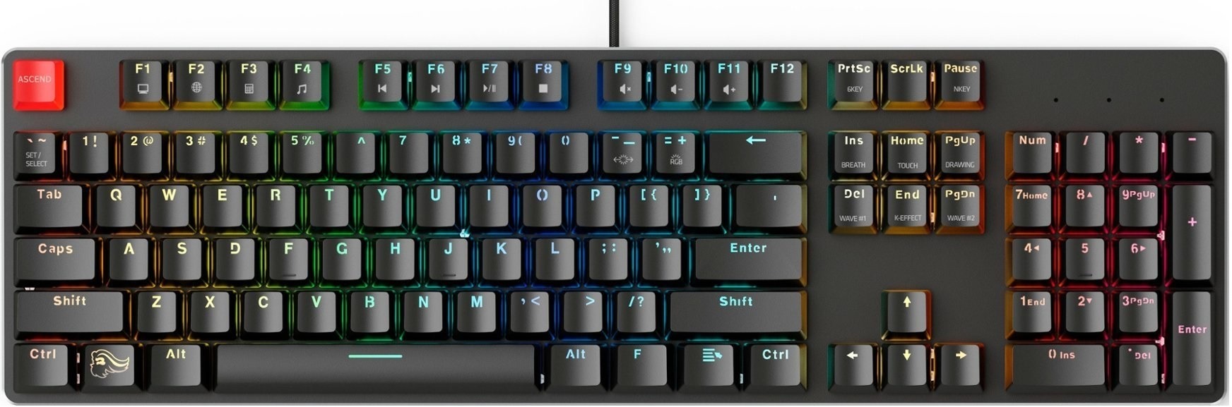 GLORIOUS GMMK 3 PRO 100 % Prebuilt Wired Silver – US